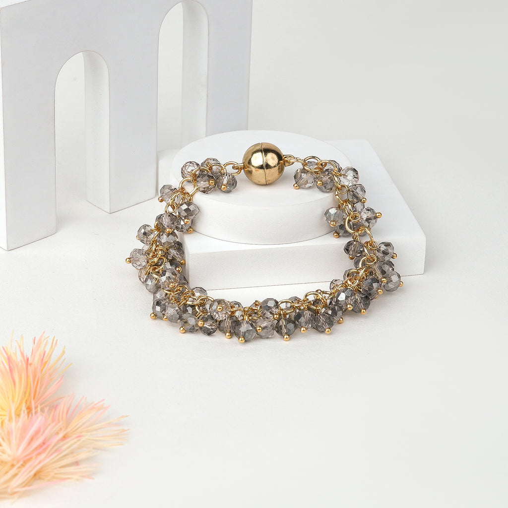 Gold Magnetic Lock Bracelet