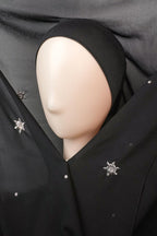 Instant Embroidered Georgette Hijab
