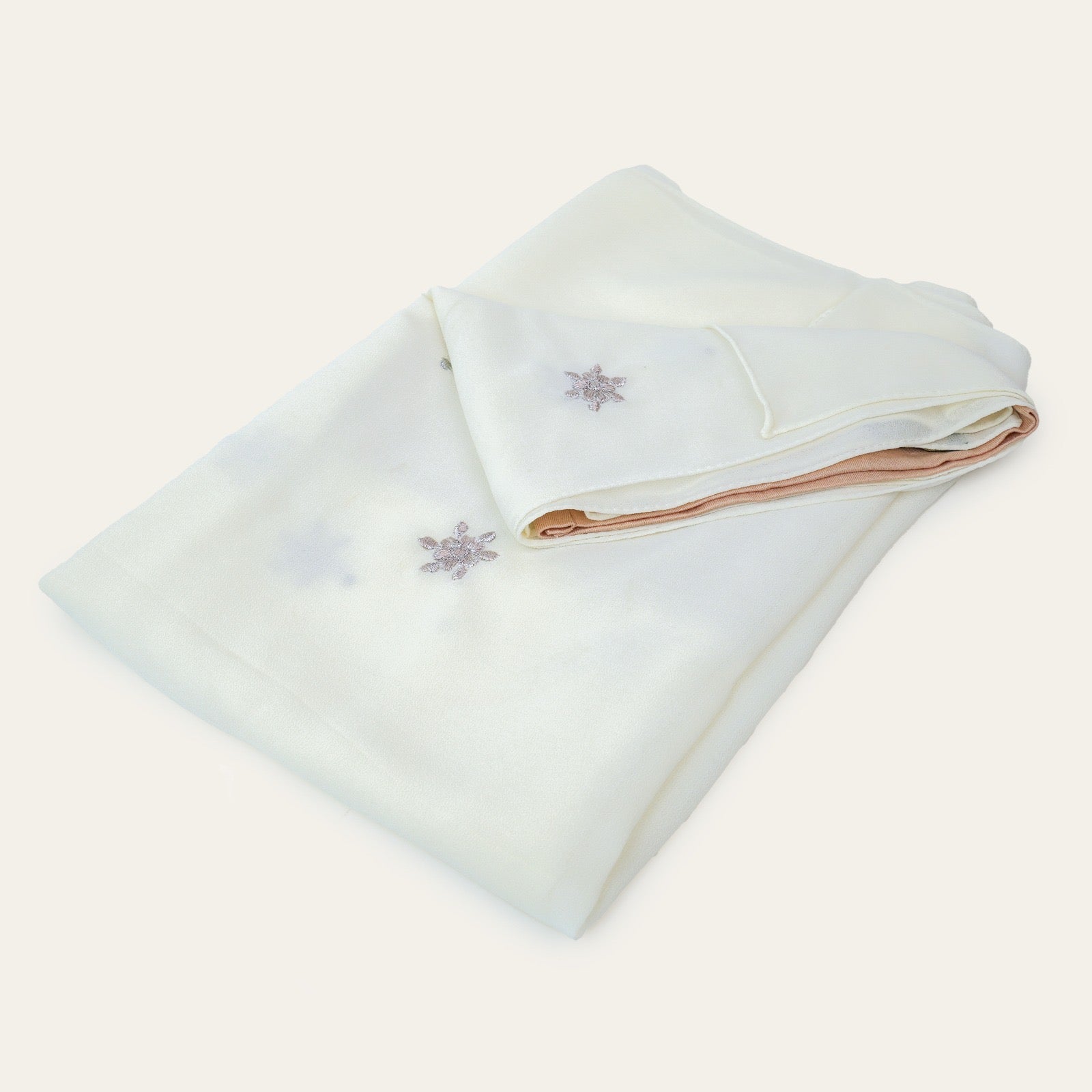 Instant Embroidered Georgette Hijab