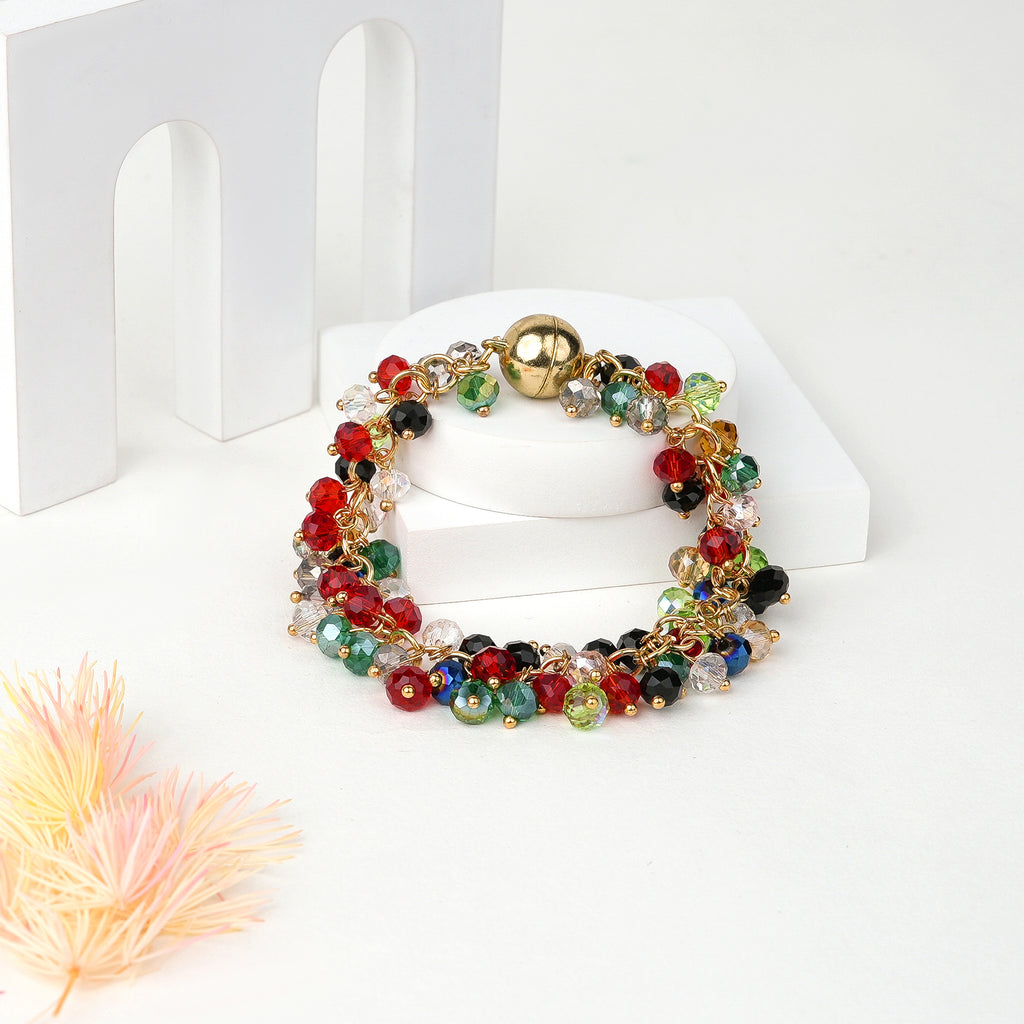 Gold Magnetic Lock Bracelet