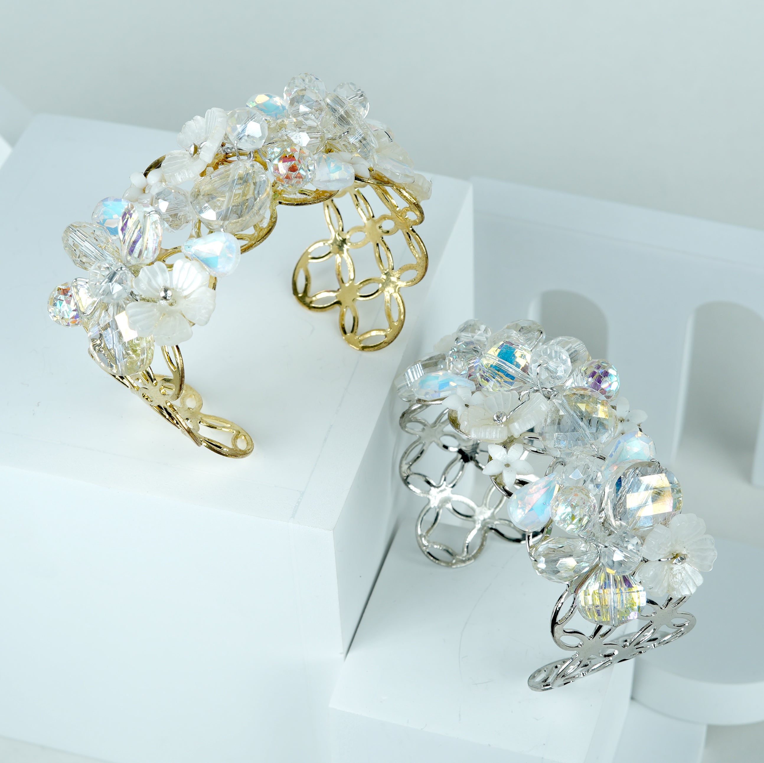 Handmade Crystal Kada