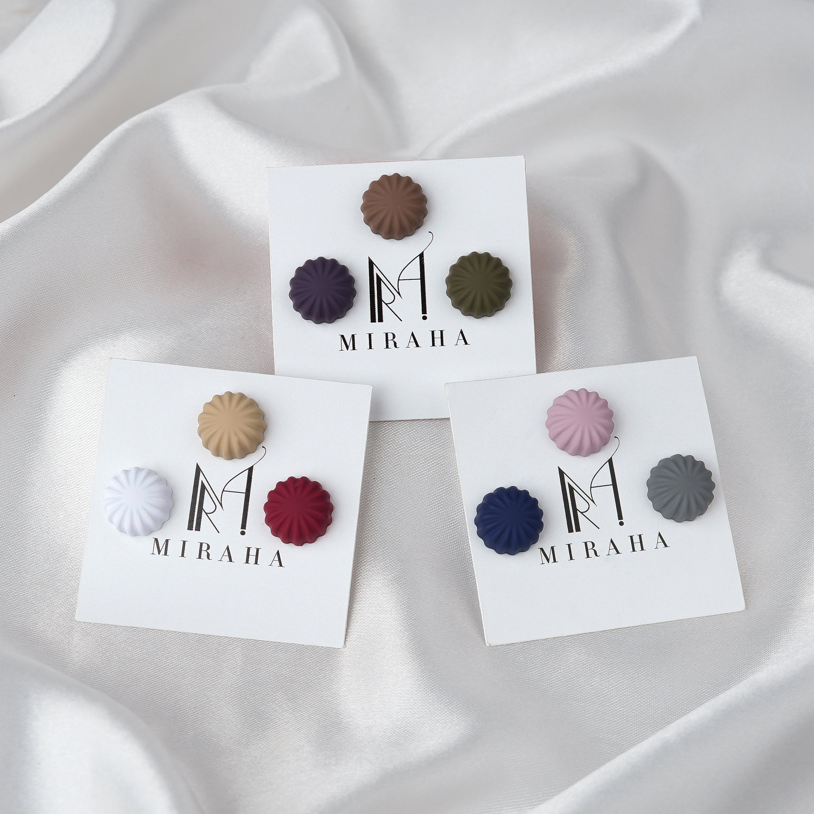 Flower Hijab Magnet (1 Pack of 3 Magnets)