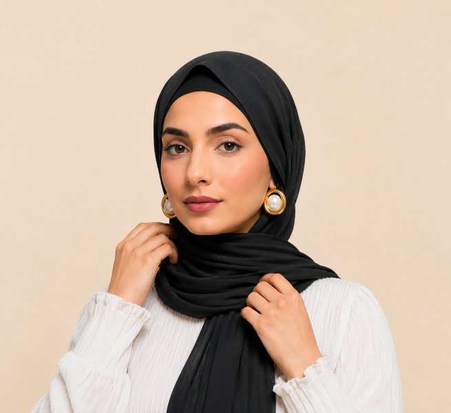 Bamboo Jersey Hijab