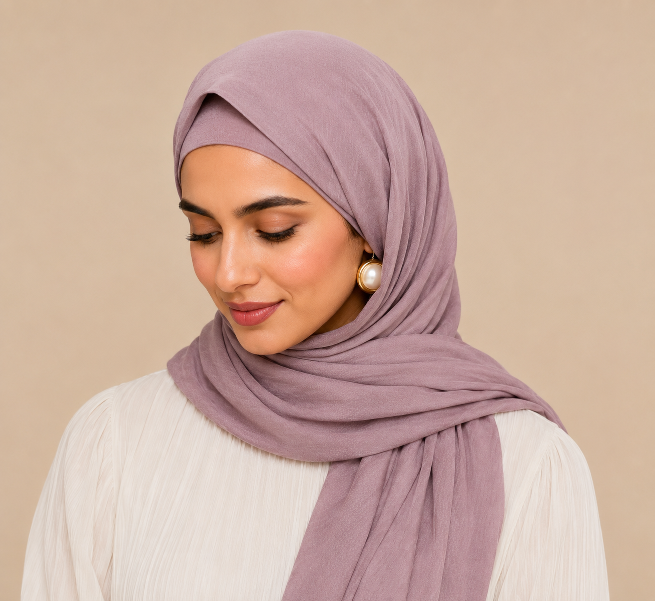 Bamboo Jersey Hijab