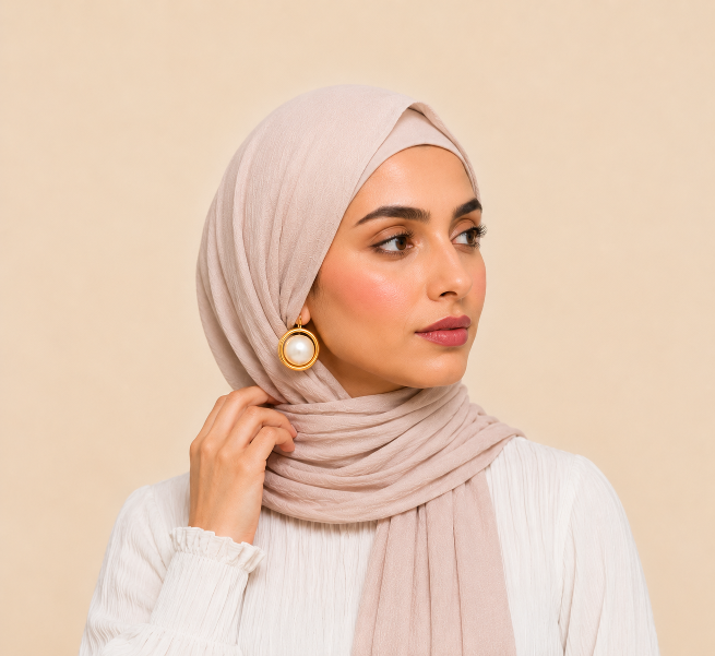 Bamboo Jersey Hijab