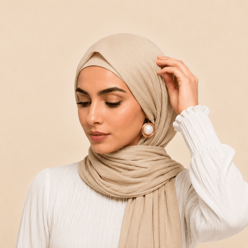 Bamboo Jersey Hijab