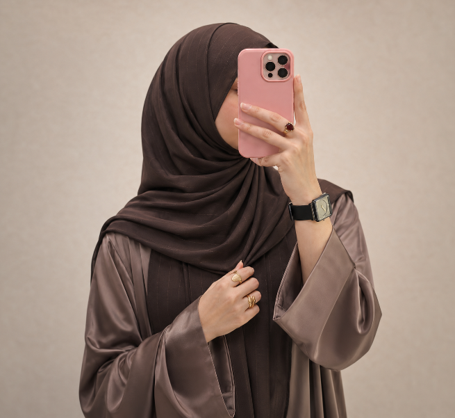 Pre-Stitched Instant UAE Chiffon Hijab