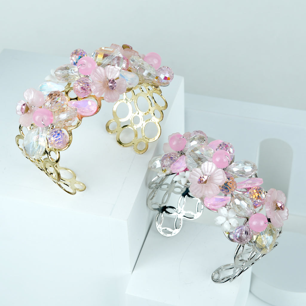 Handmade Crystal Kada