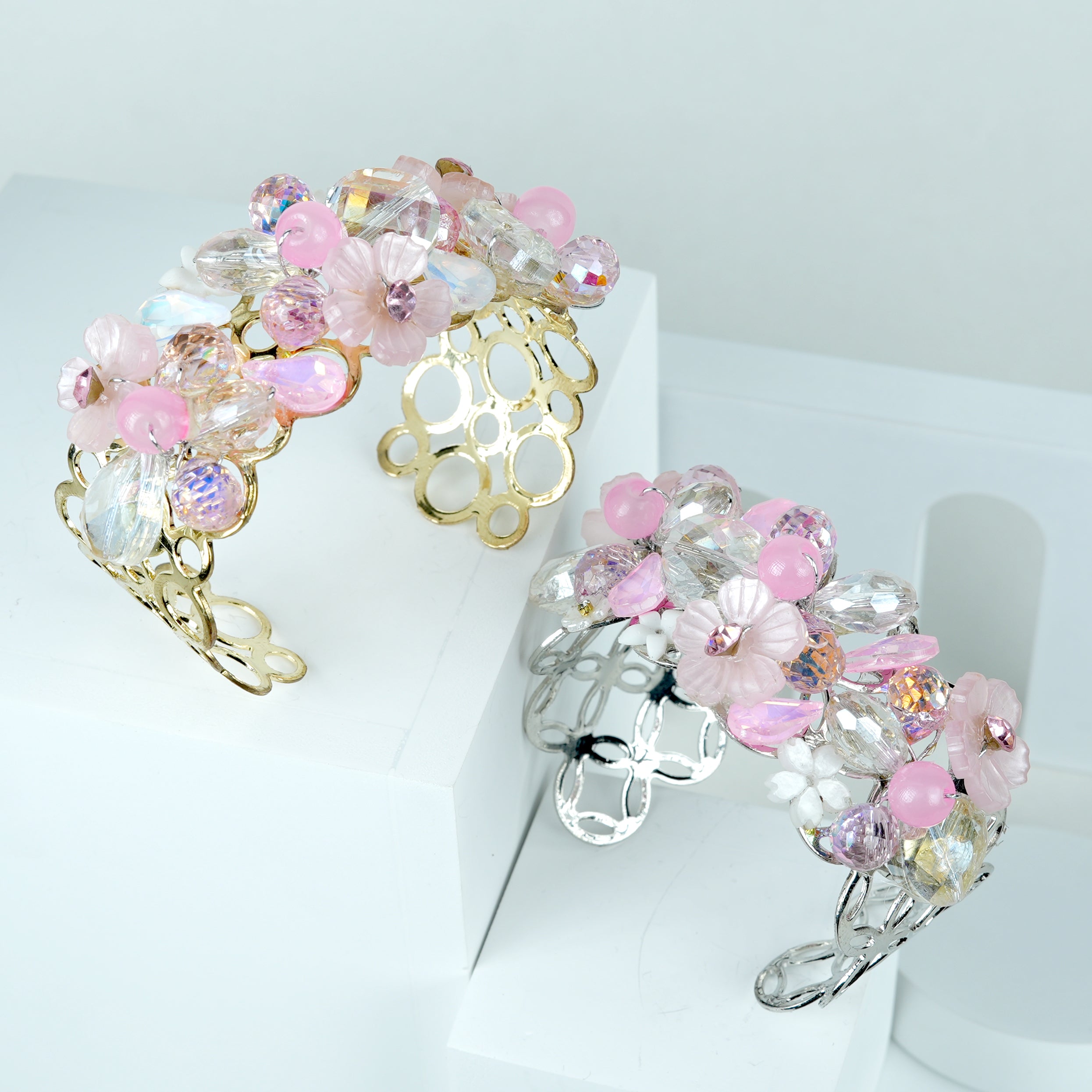 Handmade Crystal Kada