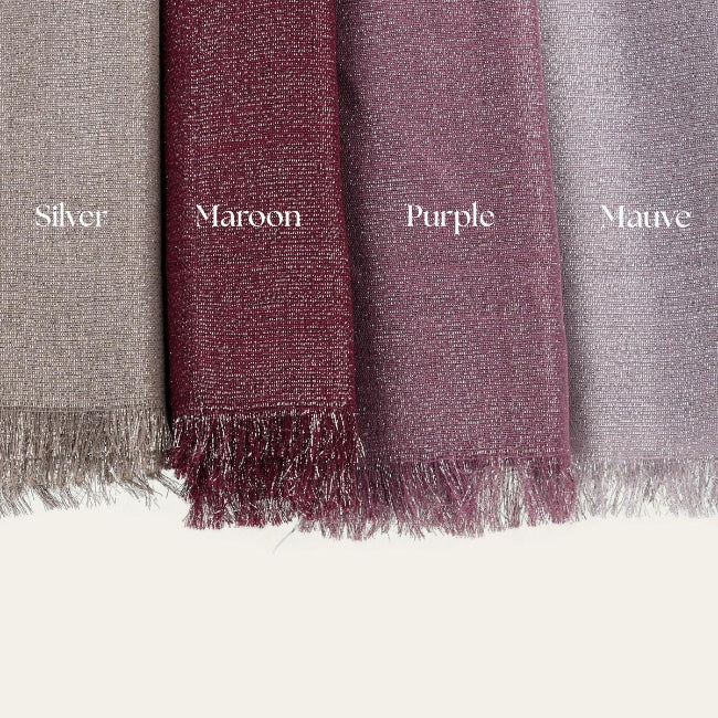 Cotton Shimmer Hijab