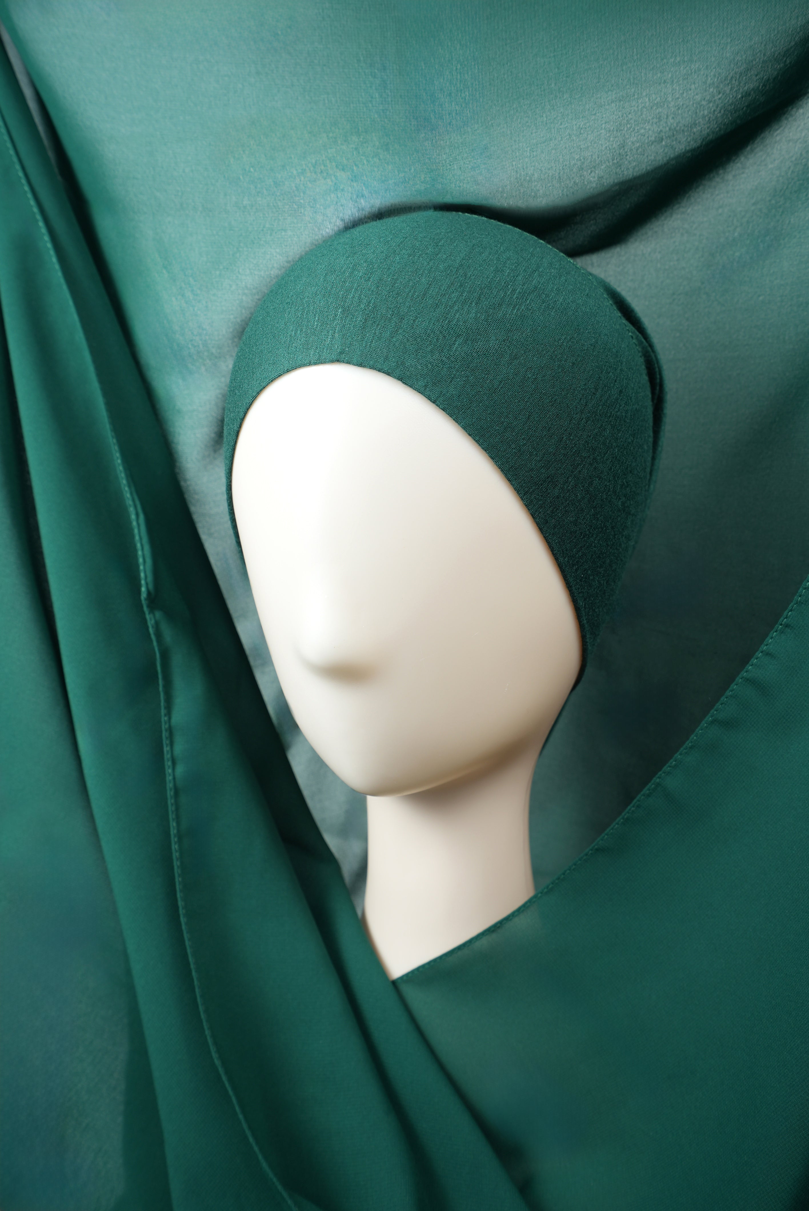 UAE Chiffon Hijab (attached under-cap)