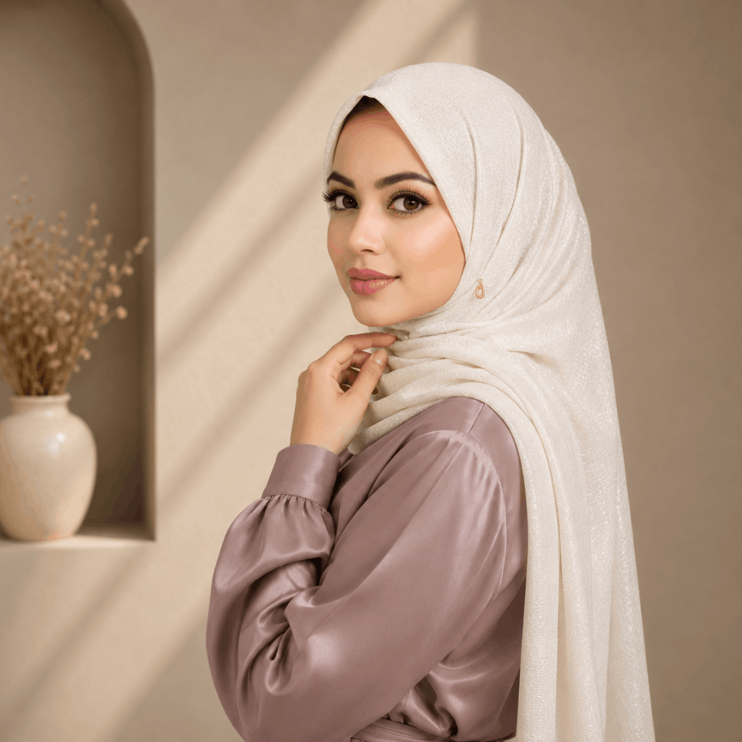 Cotton Shimmer Hijab