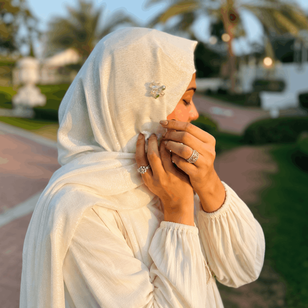 Cotton Shimmer Hijab