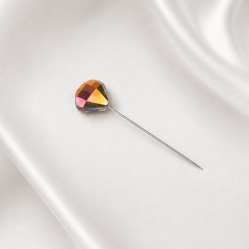Handmade Crystal Hijab Pins (Pack of 4)