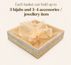 Customizable Hijab Gift Basket Packaging