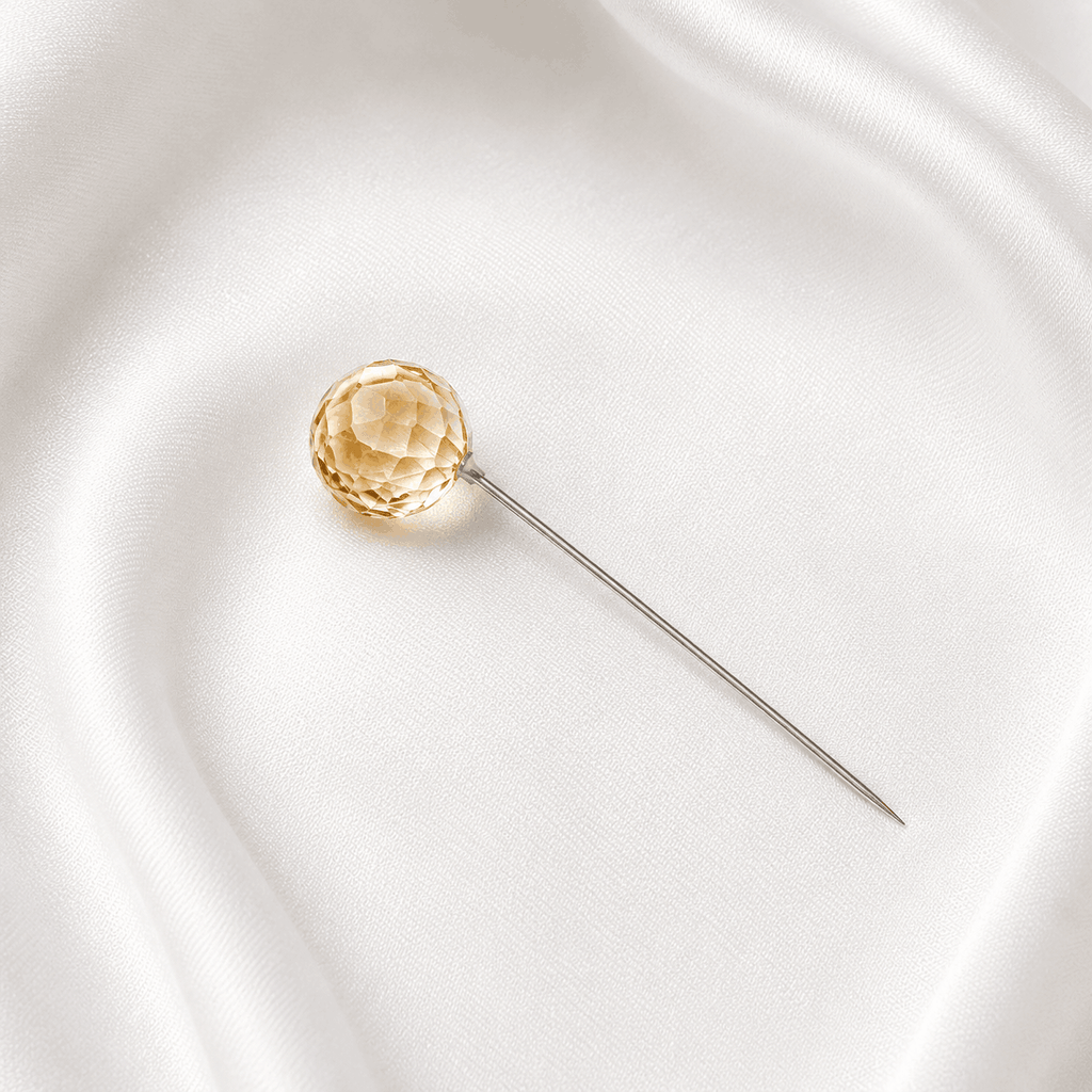 Handmade Crystal Hijab Pins (Pack of 4)