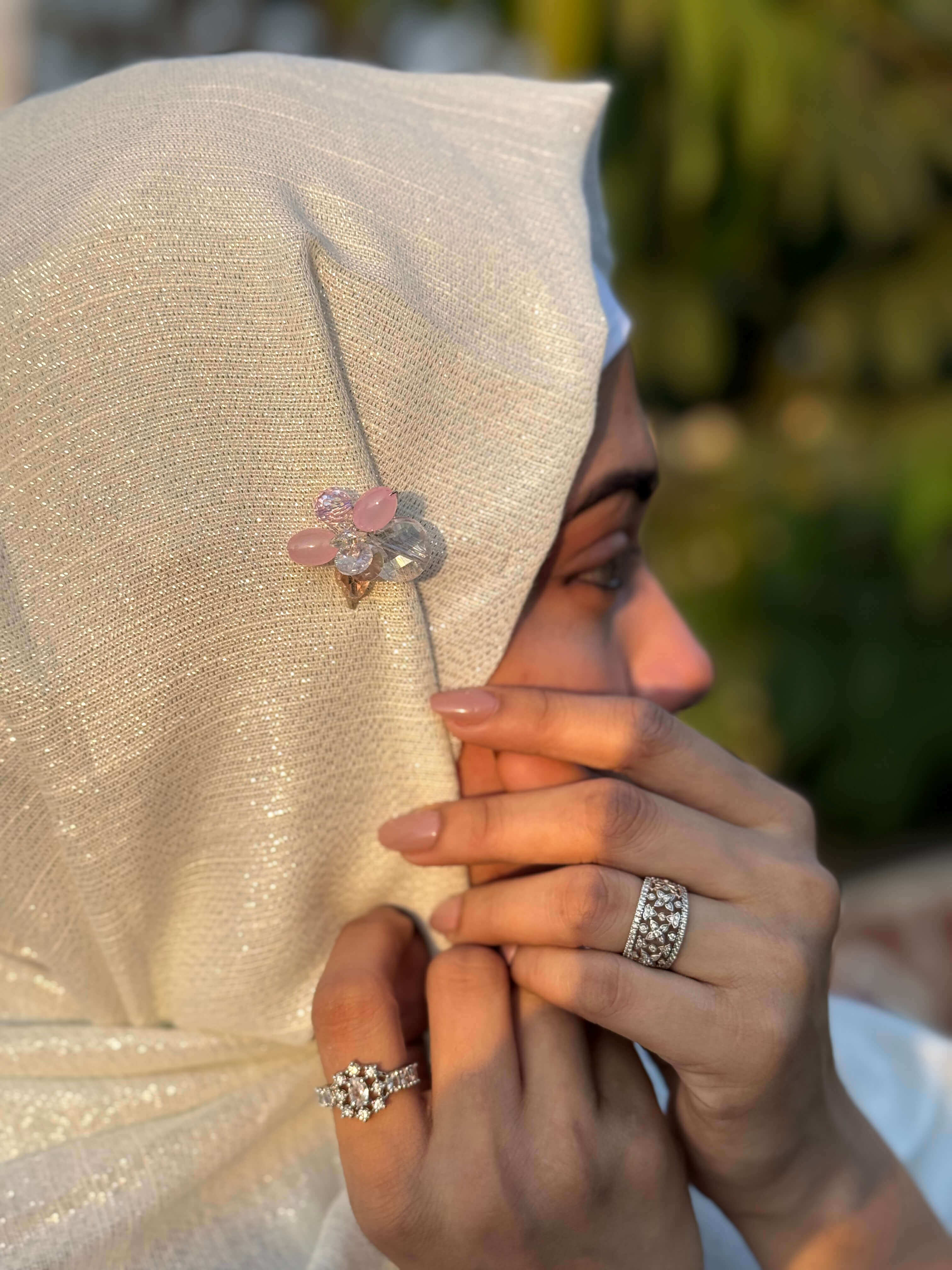 Handmade Floral Hijab Pins