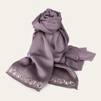 Mirror Work Satin Hijab
