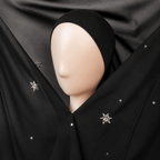 Instant Embroidered Georgette Hijab