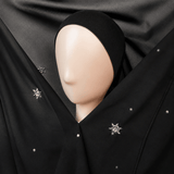 Instant Embroidered Georgette Hijab