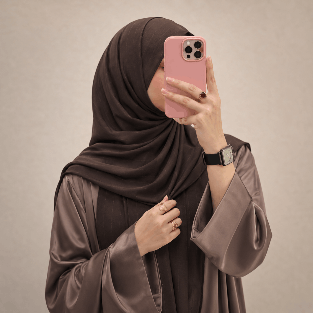 Pre-Stitched Instant UAE Chiffon Hijab