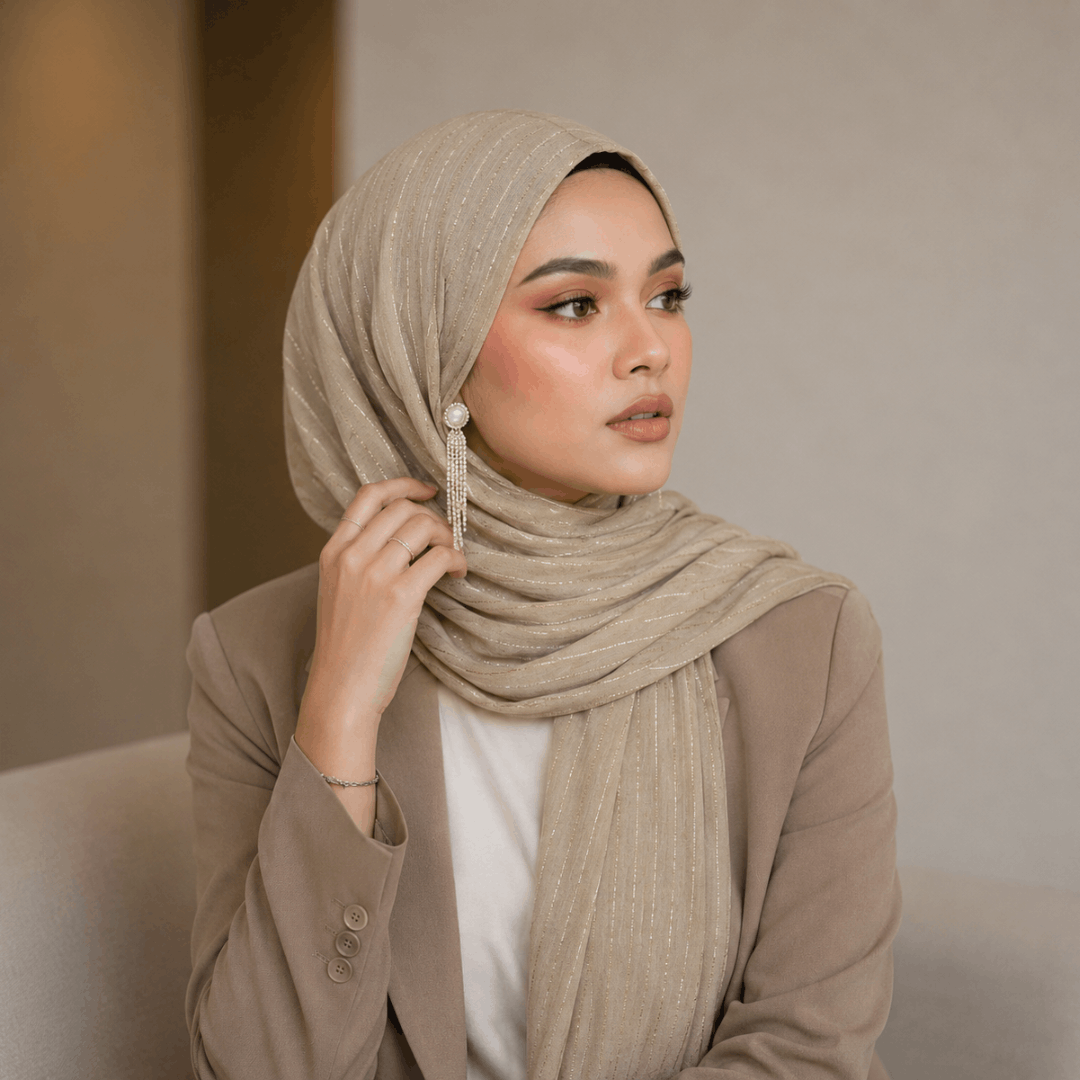 Pure Chiffon Party Stole