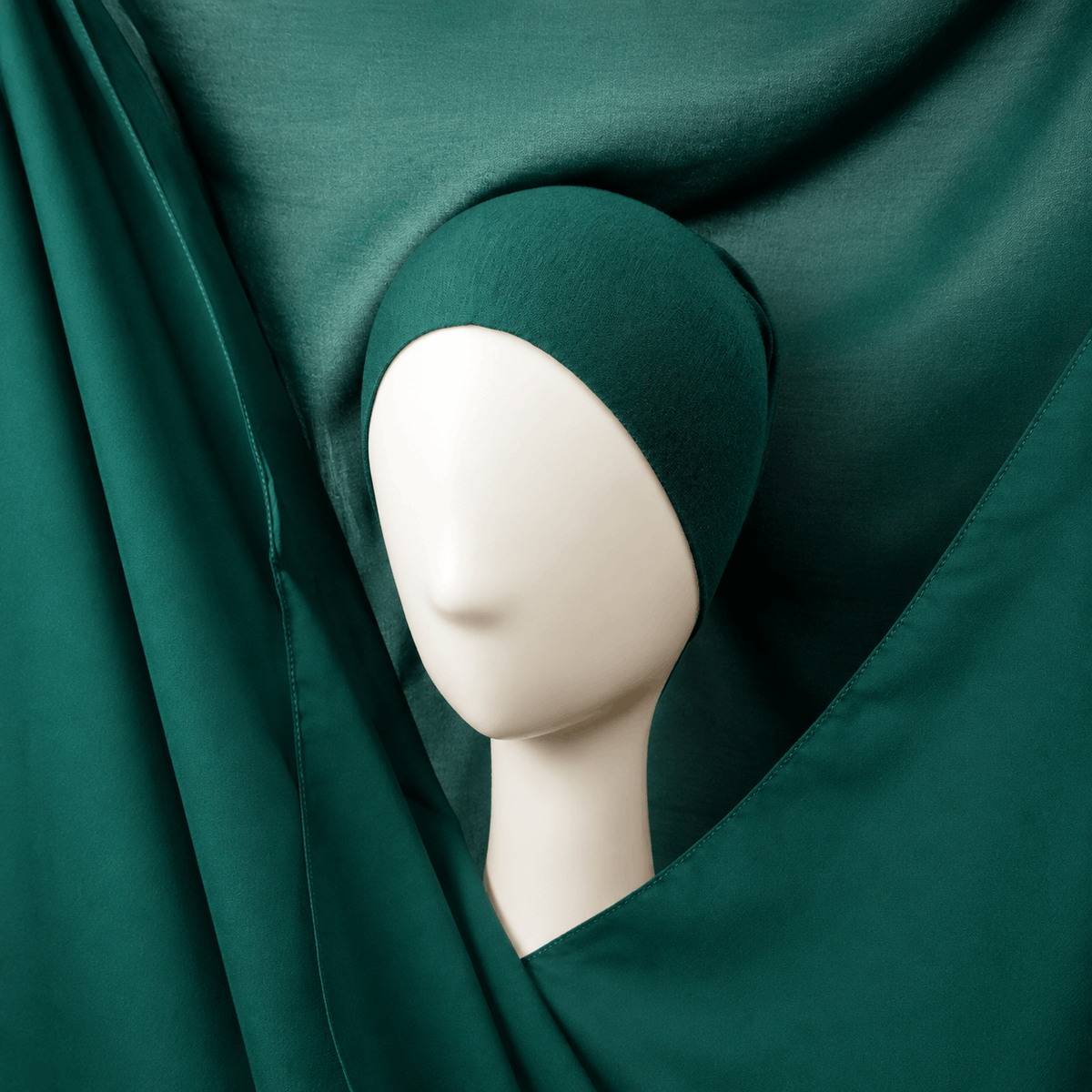 UAE Chiffon Hijab (attached under-cap)