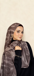 UAE Marble Chiffon Hijab