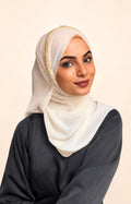 Ivory Embroidered Georgette