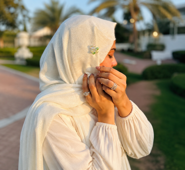 Cotton Shimmer Hijab